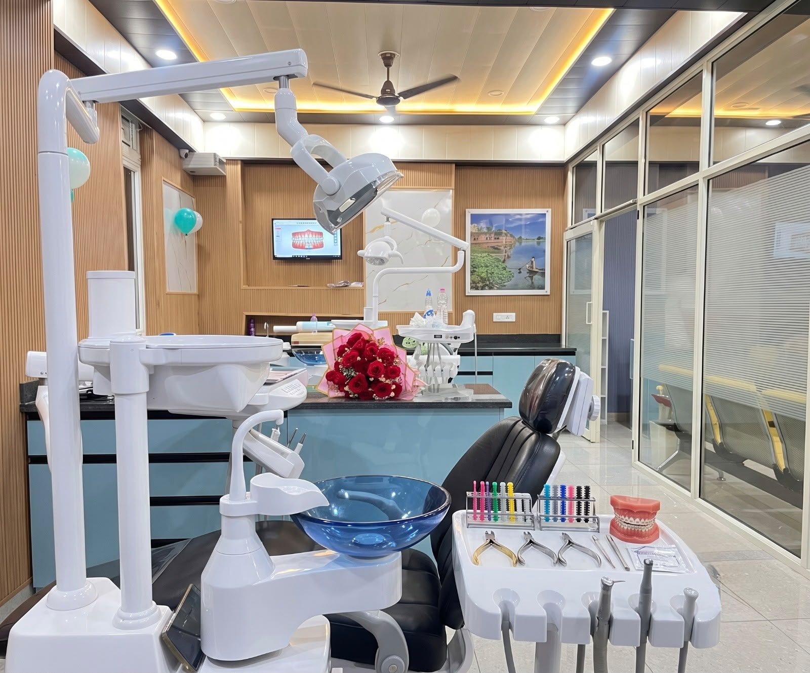 Orthodontic treatment room